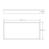 Large BioBoard Catering Tray Base - Cafe Supply