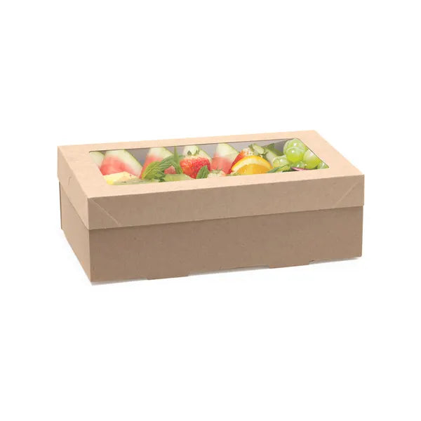Extra Small BioBoard Catering Tray Base - Cafe Supply