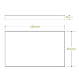 Extra Small BioBoard Catering Tray Lid - Cafe Supply