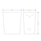 Unlined Small Enclosed BioBoard Chip Box