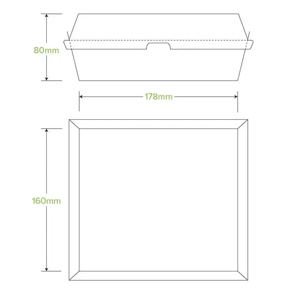 Dinner BioBoard Box - Cafe Supply