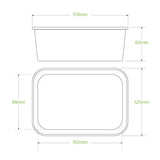 750ml Kraft BioBoard Takeaway Base - Cafe Supply