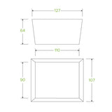 Small BioBoard Lunch Box - Cafe Supply