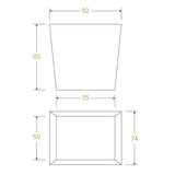 480ml / 16oz BioBoard Noodle Box - Cafe Supply