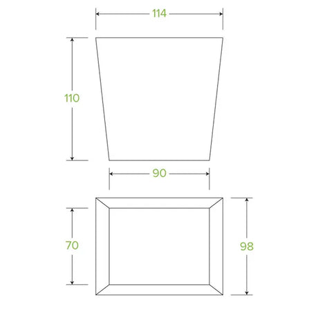 960ml / 32oz BioBoard Noodle Box - Cafe Supply