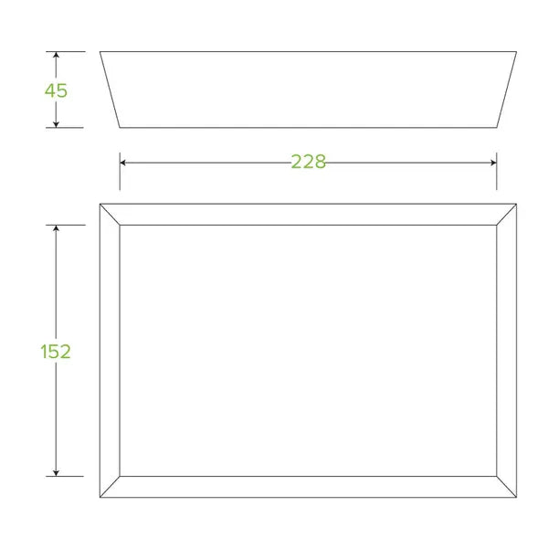 Bioboard Tray #4 - Cafe Supply