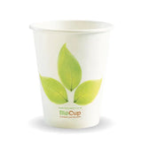280ml / 8oz (80mm) Leaf Single Wall BioCup - Cafe Supply