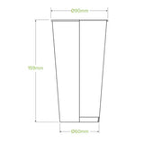 20oz White Cold Paper BioCup