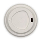 80mm Small Natural Plant Fibre BioCup Lid