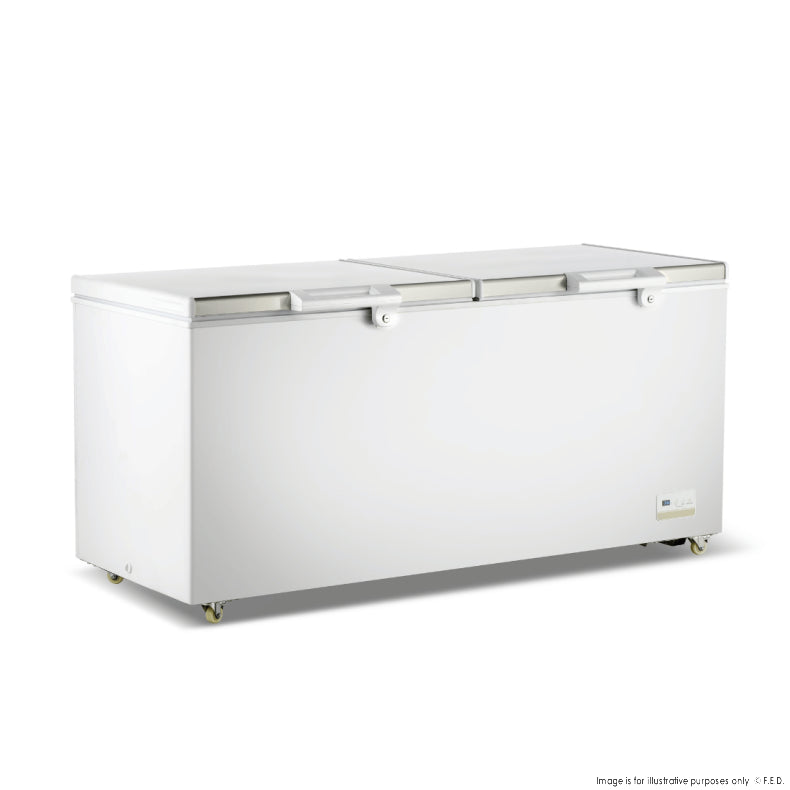 Thermaster 600L Commercial Chest Freezer with Stainless Steel Lid