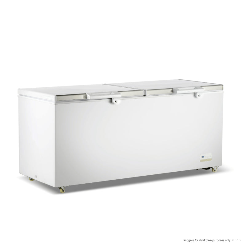 Thermaster 750L Chest Freezer with Stainless Steel Lid - Cafe Supply