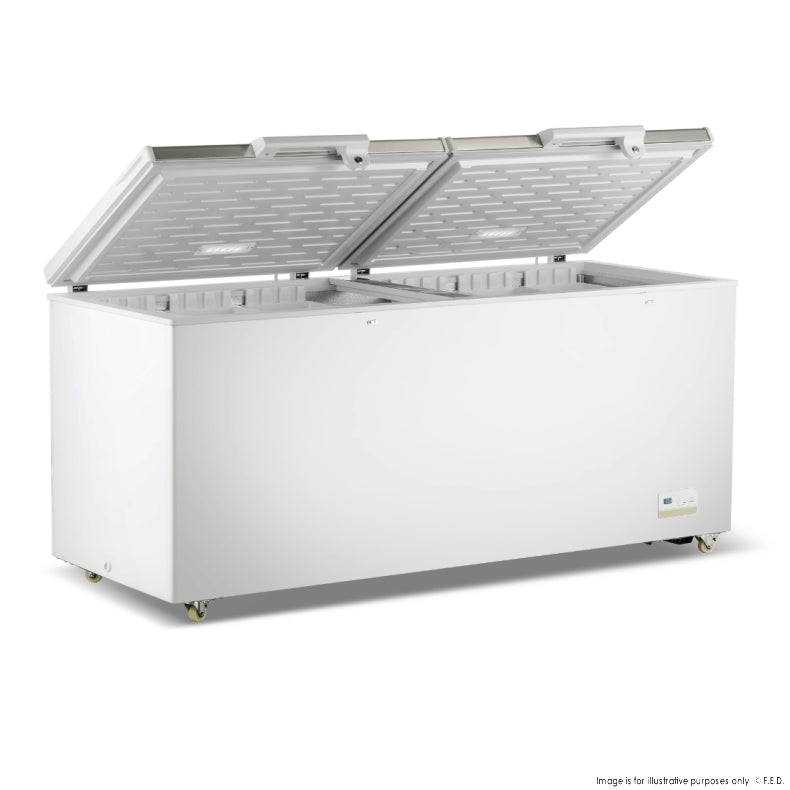 Thermaster 750L Chest Freezer with Stainless Steel Lid - Cafe Supply