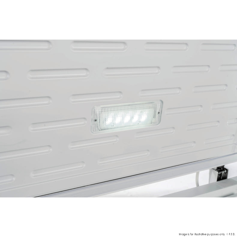 Thermaster 600L Commercial Chest Freezer with Stainless Steel Lid