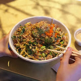800ml / 24oz Natural Plant Fibre BioBowl - Cafe Supply