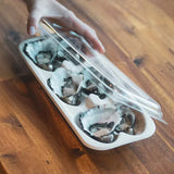 Plant Fibre Oyster Tray Lid - Cafe Supply