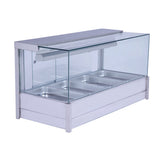 Bonvue Square Countertop Wet and Dry Bain Marie - Cafe Supply