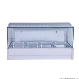 Bonvue Square Countertop Wet and Dry Bain Marie - Cafe Supply