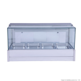 Bonvue Square Countertop Wet and Dry Bain Marie