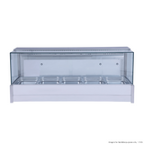 Bonvue Square Countertop Wet and Dry Bain Marie - Cafe Supply