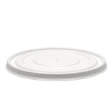 12oz-32oz White Plant Fibre BioBowl Lid - Cafe Supply