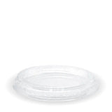 60-280ml Flat Clear BioCup Lid - Cafe Supply