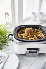 GreenPan Slow Cooker 6L  - Cloud Cream - Cafe Supply