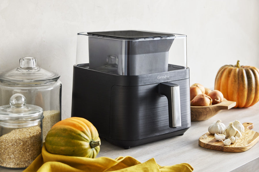 GreenPan Bistro Airfryer with See-Thru Lid 6.6L