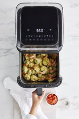 GreenPan Bistro Airfryer with See-Thru Lid 6.6L