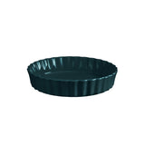 Emile Henry Deep Flan Dish 24 cm - Blue Ocean - Cafe Supply
