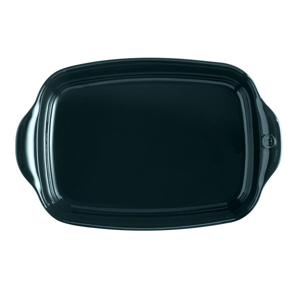 Emile Henry Large Rectangular Oven Dish - Blue Ocean - Cafe Supply