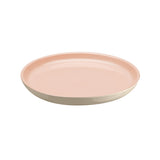 Emile Henry Large Plate 25cm - Powder Pink/Ivory - Cafe Supply
