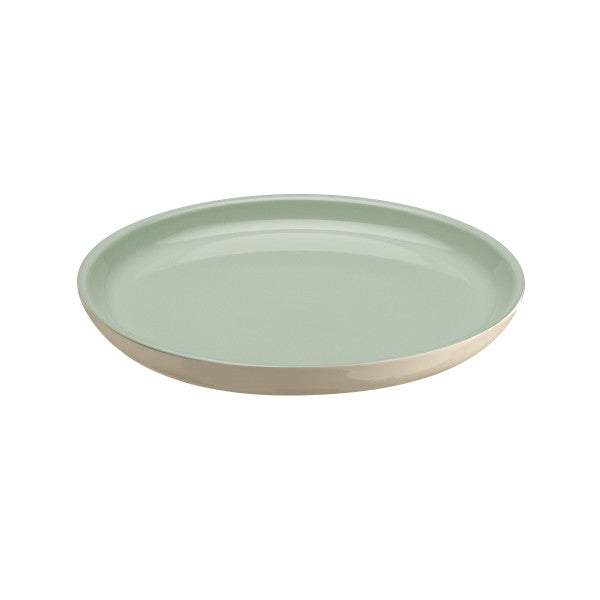 Emile Henry Large Plate 25cm - Almond/Ivory - Cafe Supply