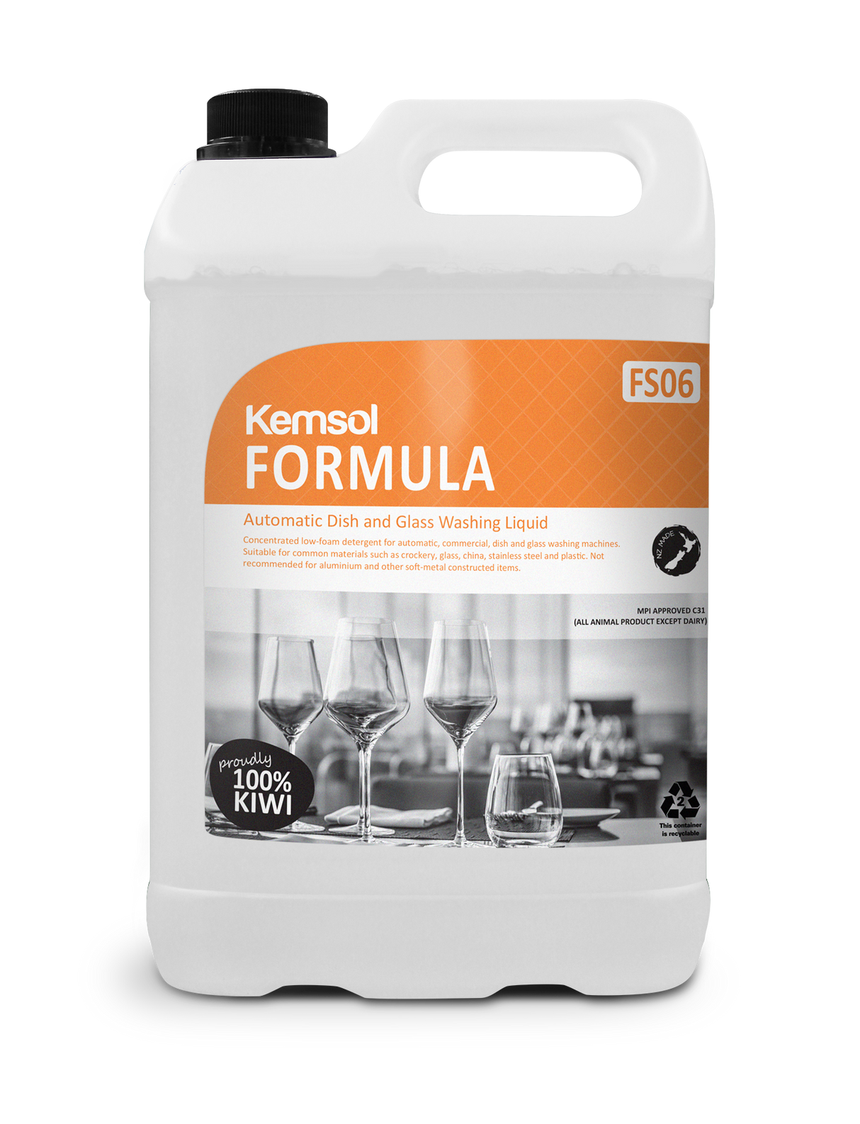 Kemsol Formula Auto Dishwash - Cafe Supply