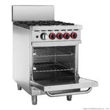 Gasmax 4 Burner With Oven Flame Failure GBS4TS - Cafe Supply