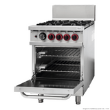 Gasmax 4 Burner With Oven Flame Failure GBS4TS - Cafe Supply