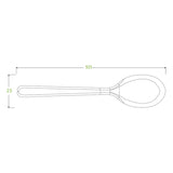 10cm / 4" PLA Tea Spoon - Cafe Supply