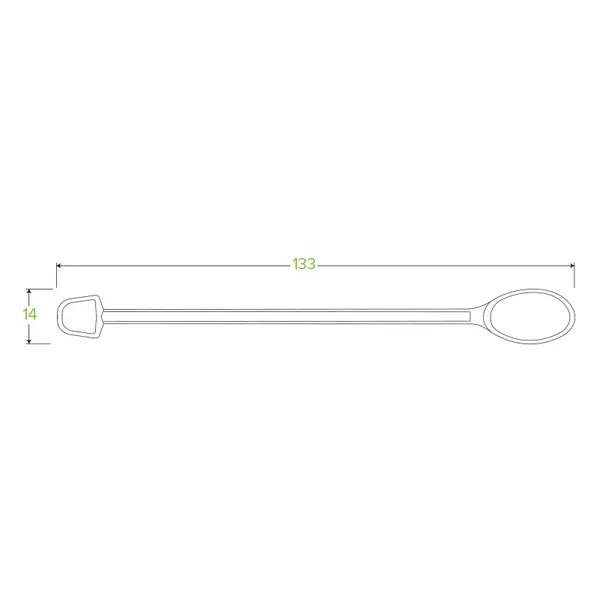 13cm / 5in PLA Stirrer - Cafe Supply