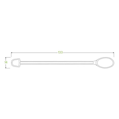 13cm / 5in PLA Stirrer - Cafe Supply