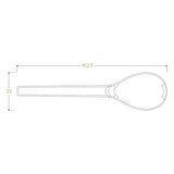 15cm / 6" PLA Spoon - Cafe Supply