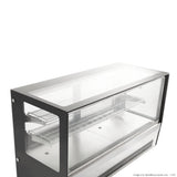 Counter top square 2 Shelves Glass cold food display - GN-1200RT - Cafe Supply
