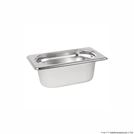 GN19100 1/9 x 100 mm Gastronorm Pan Australian Style - Cafe Supply