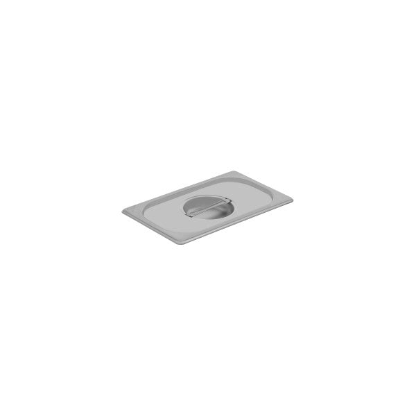 Chef Inox Gastronorm Cover 1/4 Size 265x162mm - Cafe Supply