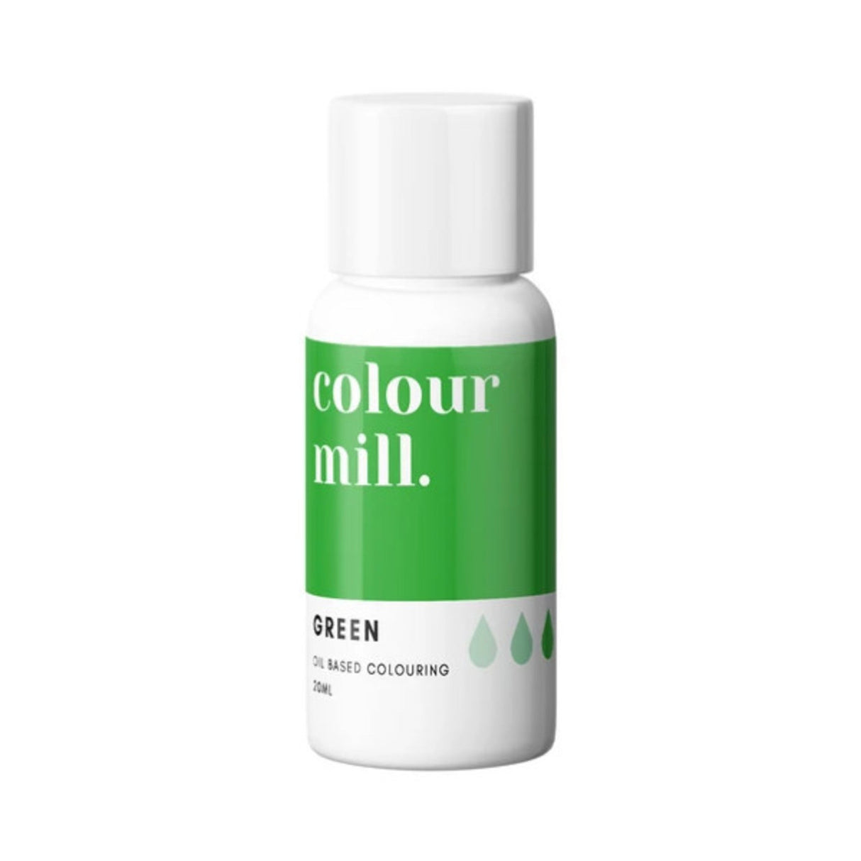 Colour Mill- Oil Based Colouring Green (20ml) - Cafe Supply