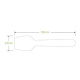 10cm Wood Ice Cream Spoon - Cafe Supply