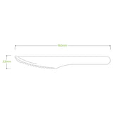 16cm Wood Knife - Cafe Supply
