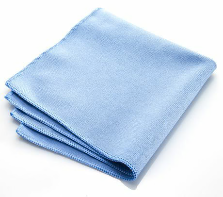FILTA COMMERCIAL MICROFIBRE CLOTH - GLASS AQUA 35MM X 35MM (Pack of 10) - Cafe Supply