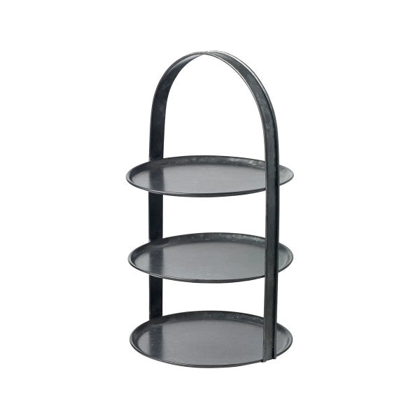 Chef Inox Coney Island 3-Tier Tea Stand 310x510mm - Cafe Supply
