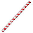 10mm Jumbo Red Stripe BioStraw - Cafe Supply