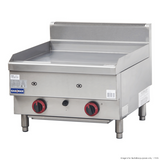 JUS-TRG60ULPG GASMAX Benchtop 2 Bunner Griddle 600mm - Cafe Supply