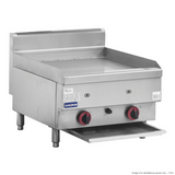 JUS-TRG60ULPG GASMAX Benchtop 2 Bunner Griddle 600mm - Cafe Supply